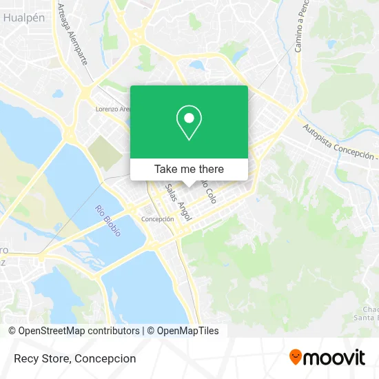 Recy Store map