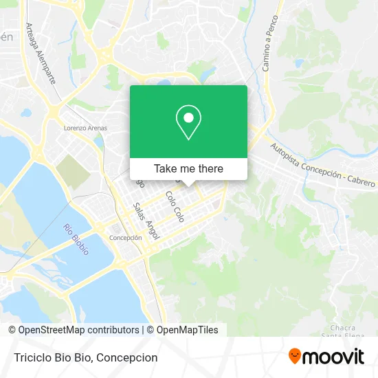 Triciclo Bio Bio map