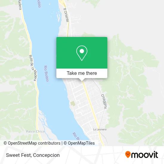 Sweet Fest map