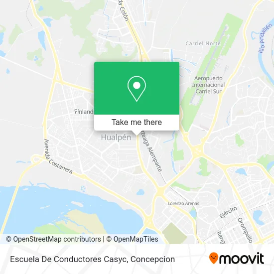 Escuela De Conductores Casyc map