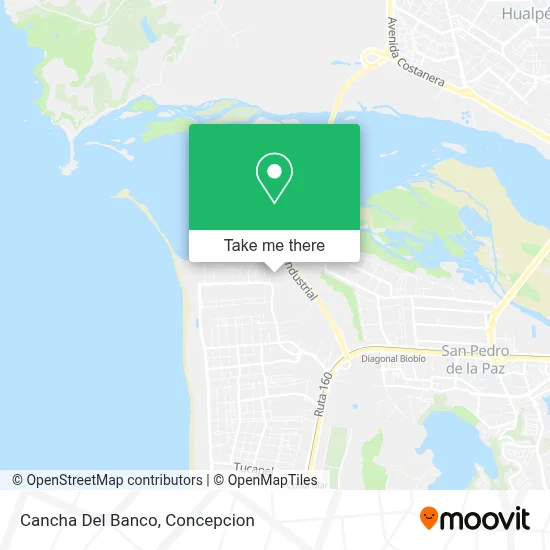Cancha Del Banco map