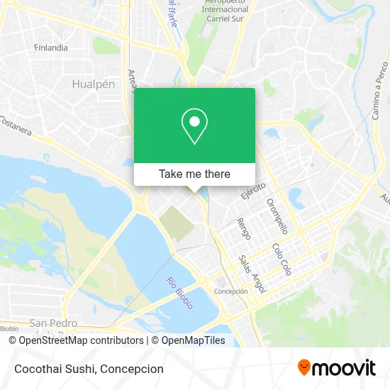 Cocothai Sushi map