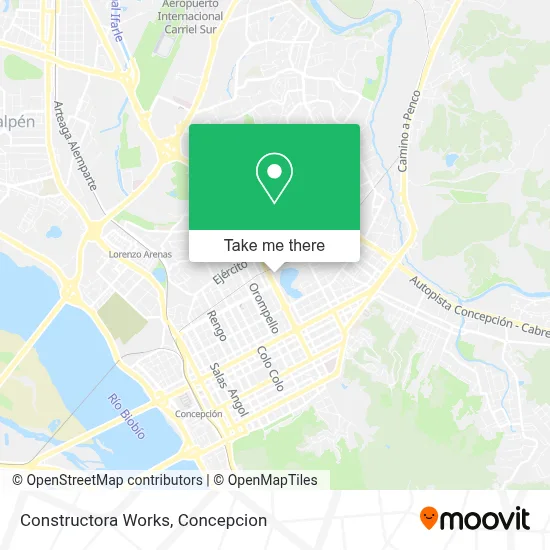 Constructora Works map