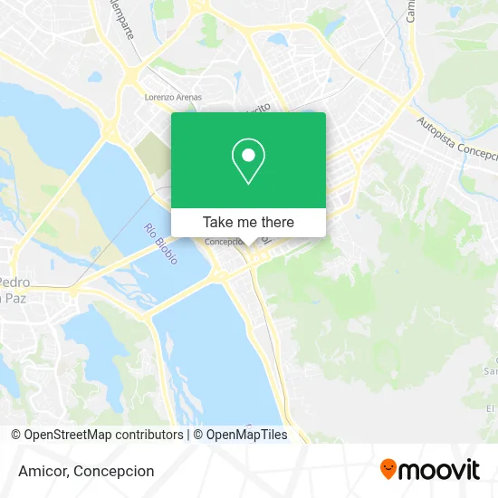 Amicor map