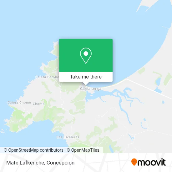Mate Lafkenche map