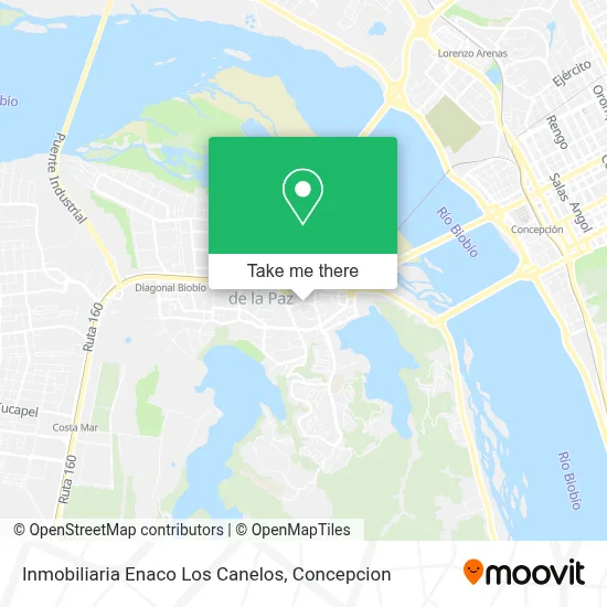 Inmobiliaria Enaco Los Canelos map