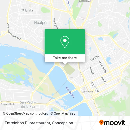 Entrelobos Pubrestaurant map