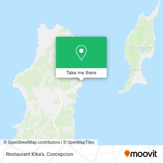 Restaurant Kika's map