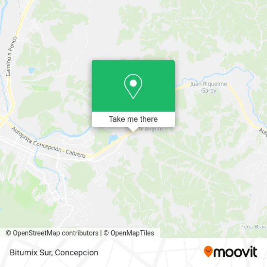 Bitumix Sur map