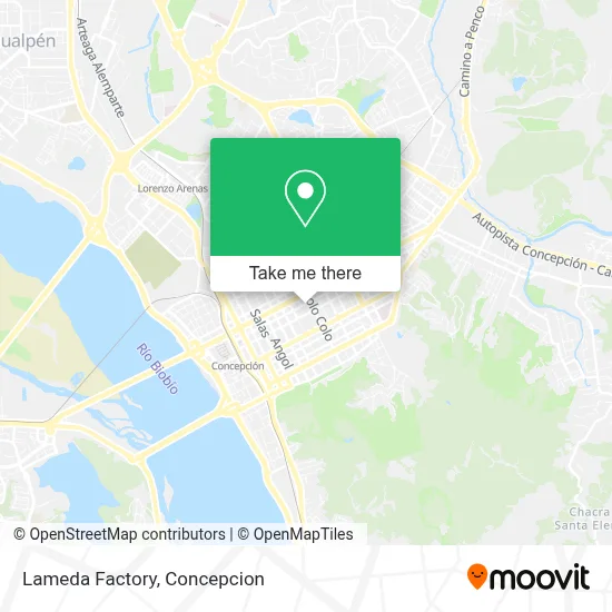 Lameda Factory map