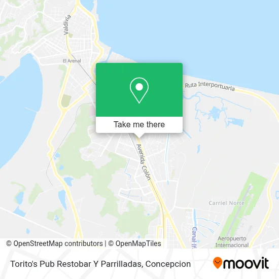 Torito's Pub Restobar Y Parrilladas map