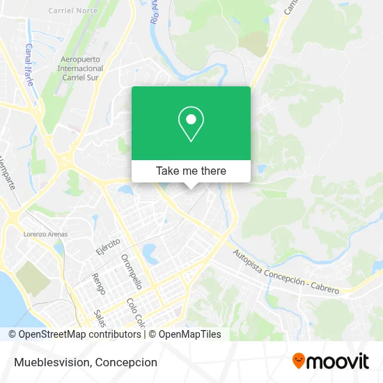 Mueblesvision map