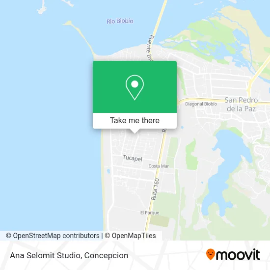 Ana Selomit Studio map