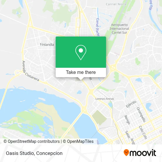 Oasis Studio map