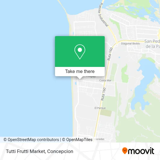 Tutti Frutti Market map