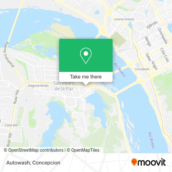 Autowash map