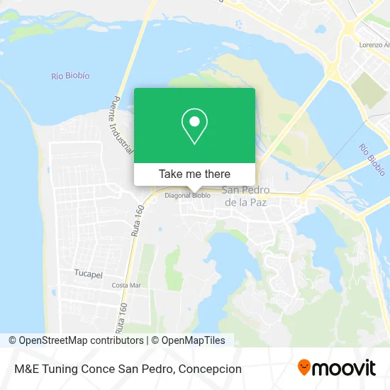 M&E Tuning Conce San Pedro map