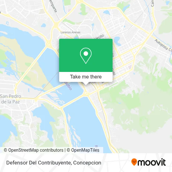 Defensor Del Contribuyente map