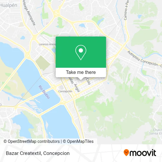 Bazar Creatextil map