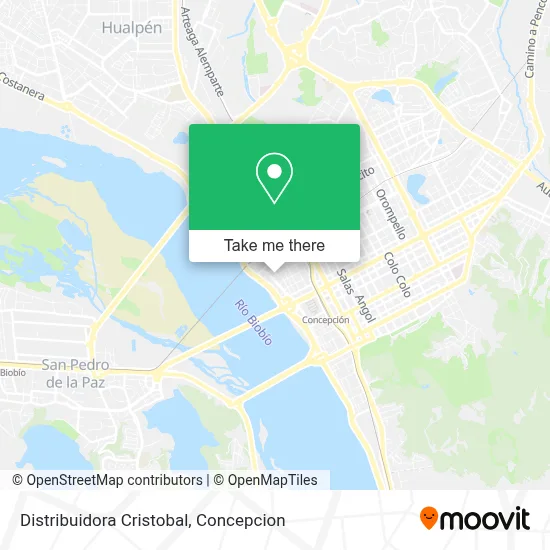 Distribuidora Cristobal map