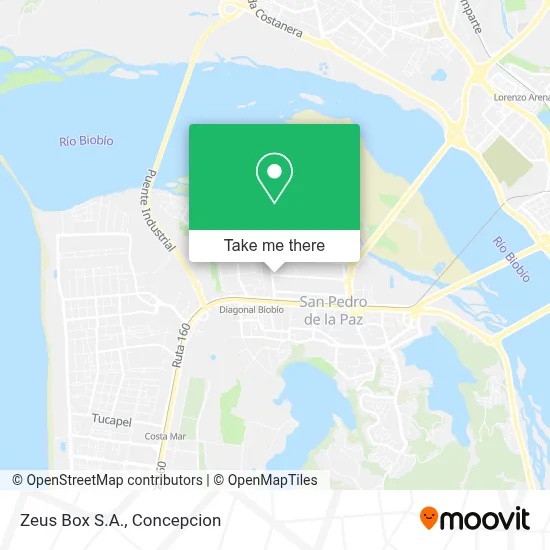 Zeus Box S.A. map