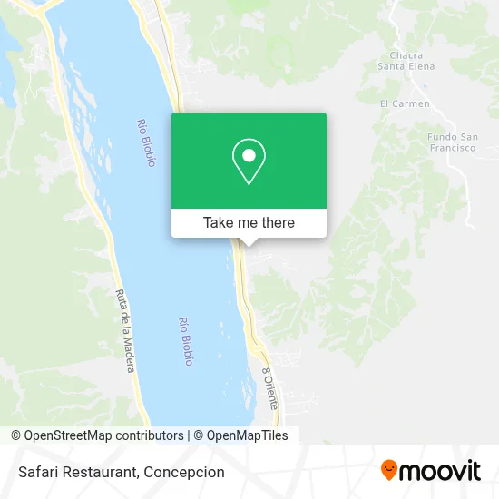 Safari Restaurant map