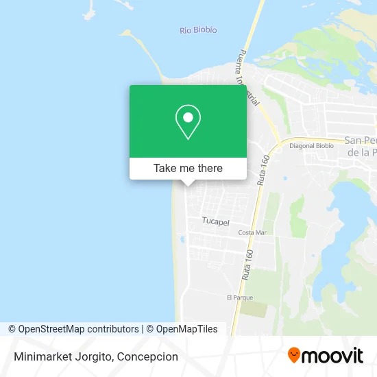 Minimarket Jorgito map