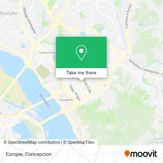 Europie map