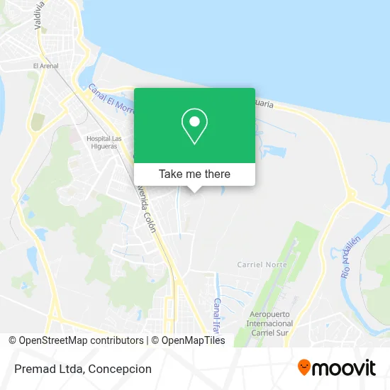 Premad Ltda map