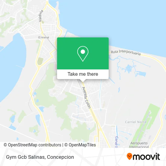 Gym Gcb Salinas map