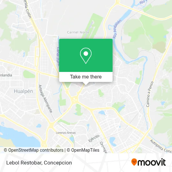 Lebol Restobar map