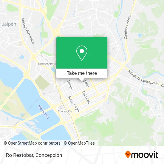 Ro Restobar map