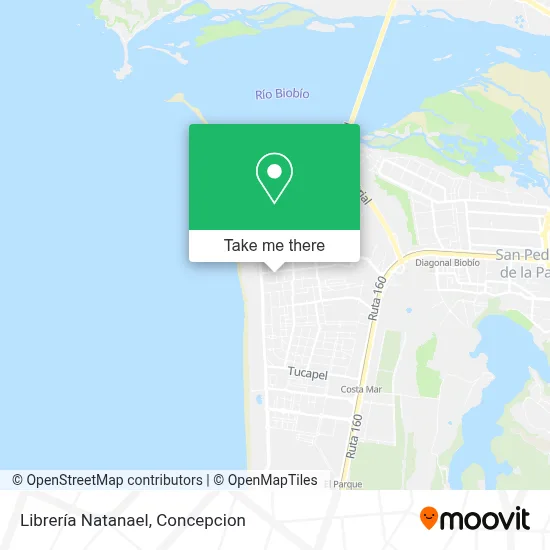Librería Natanael map