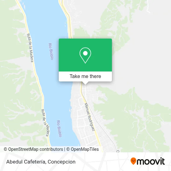 Abedul Cafetería map