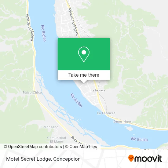 Motel Secret Lodge map