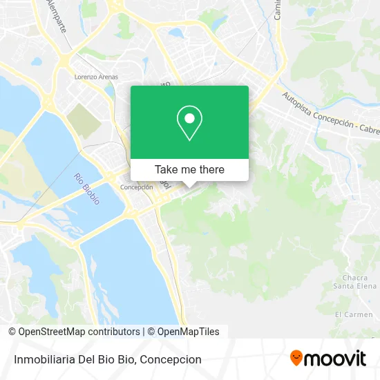 Inmobiliaria Del Bio Bio map