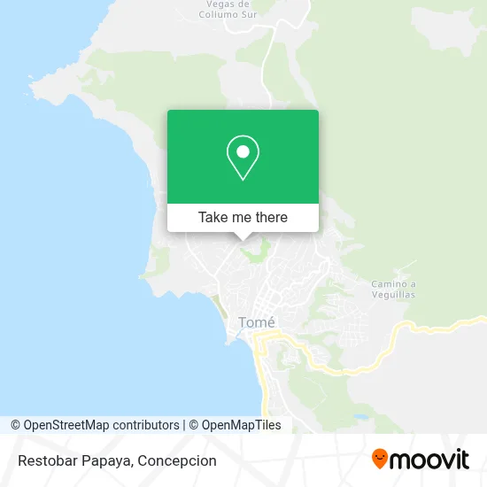 Restobar Papaya map