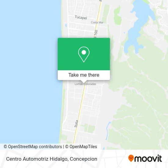 Centro Automotriz Hidalgo map