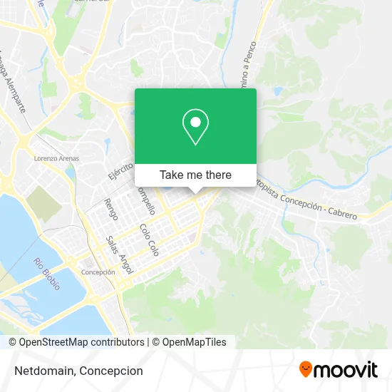 Netdomain map