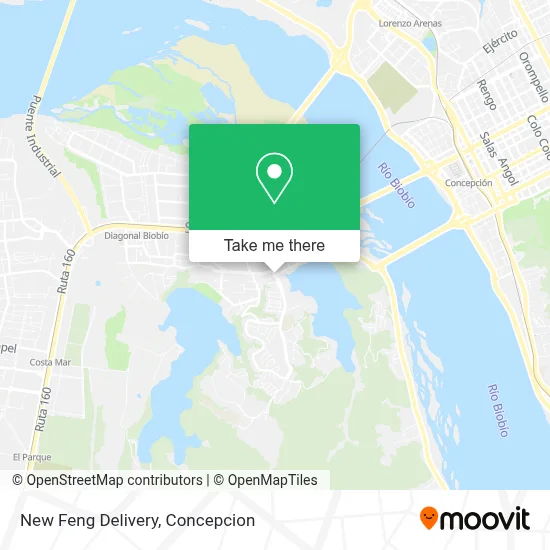 New Feng Delivery map