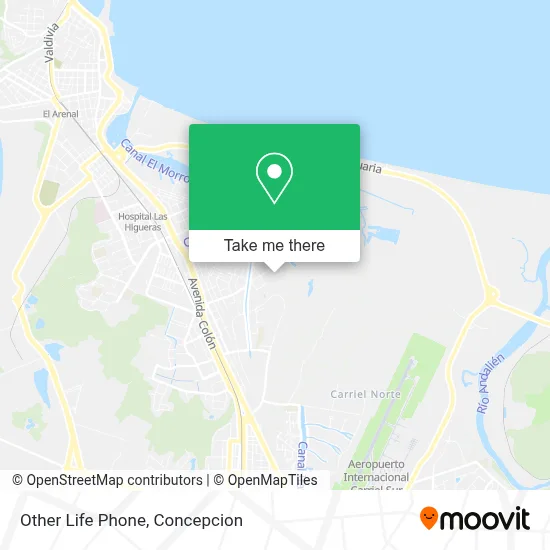 Other Life Phone map