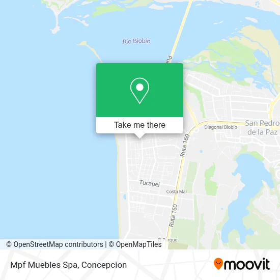 Mpf Muebles Spa map