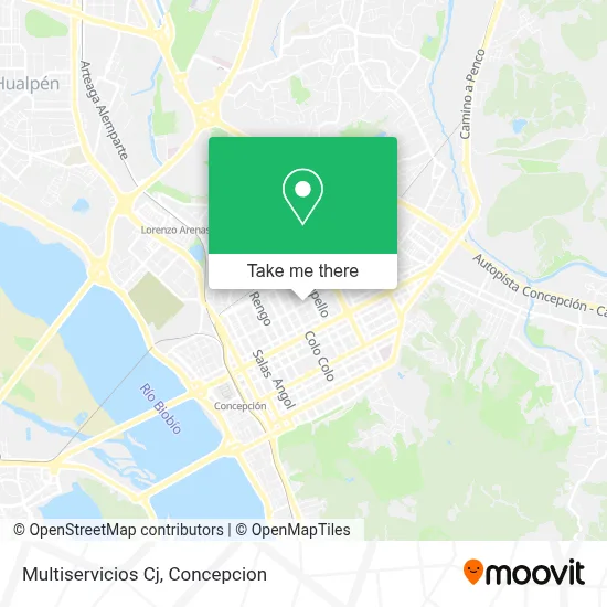 Multiservicios Cj map