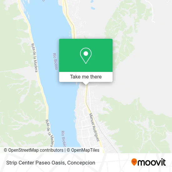 Strip Center Paseo Oasis map