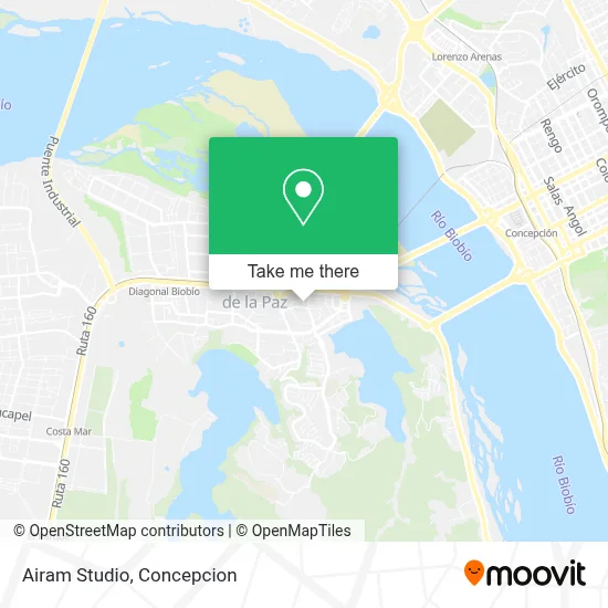 Airam Studio map