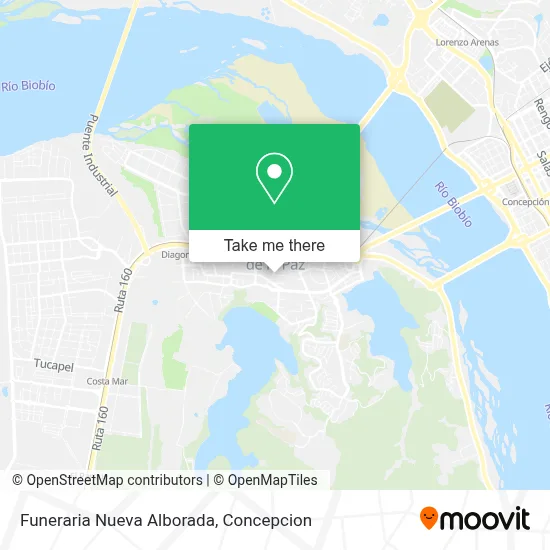 Funeraria Nueva Alborada map