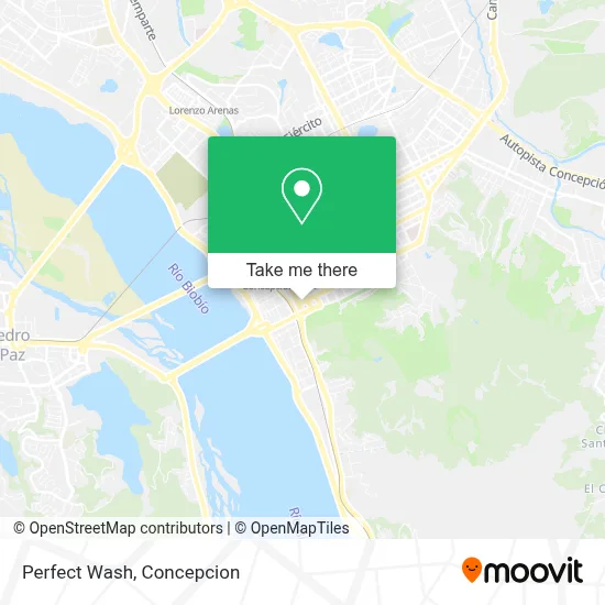 Perfect Wash map