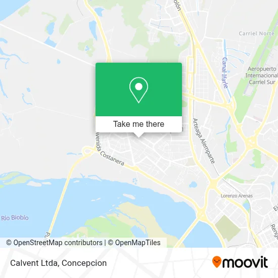 Calvent Ltda map