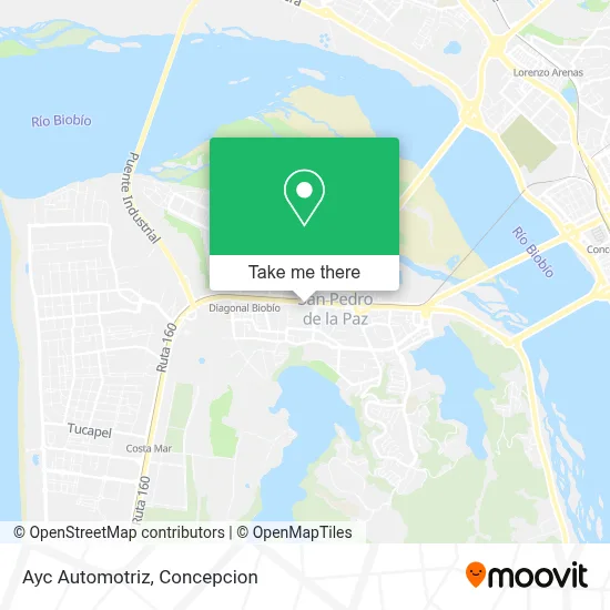 Ayc Automotriz map