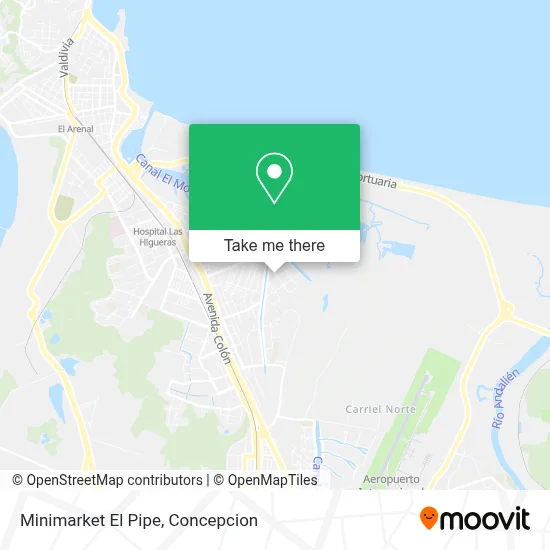 Minimarket El Pipe map